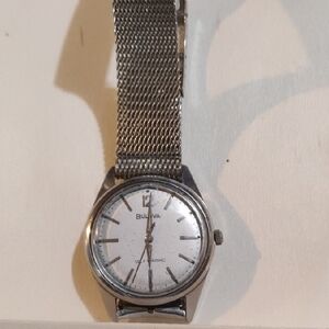 Bulova Silver Mesh Watch
